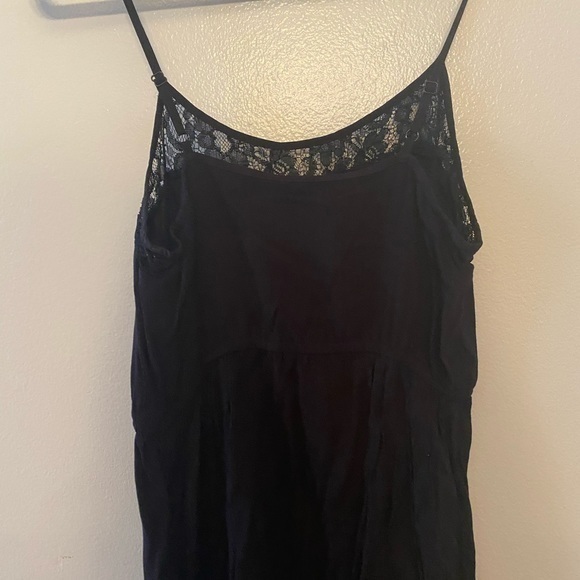 Black Lace Top Dress‎ - Picture 2 of 3